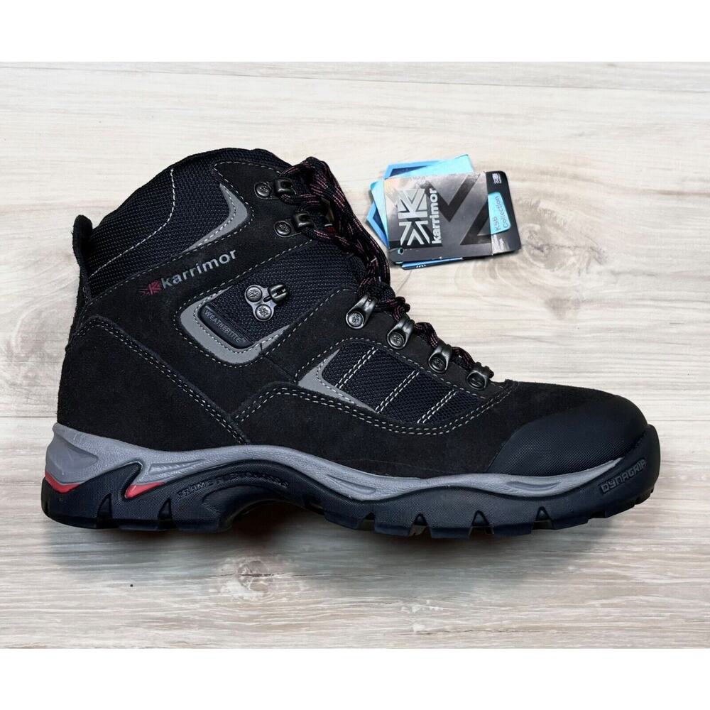 Karrimor Winter Boots KSB 200 Weathertite Grey Black Mens 8 US